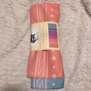 Boho ombré hot yoga towel (new in packaging)
